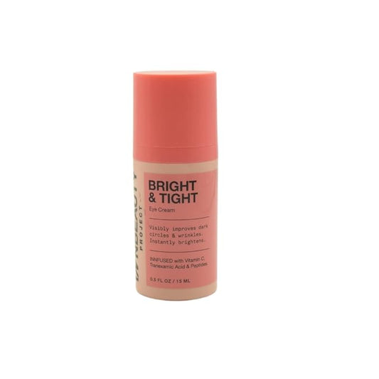 iNNBEAUTY PROJECT Bright & Tight Dark Circle Firming Eye Cream with Vitamin C & Peptides 0.5 oz / 15 mL-FemmiqueWomen