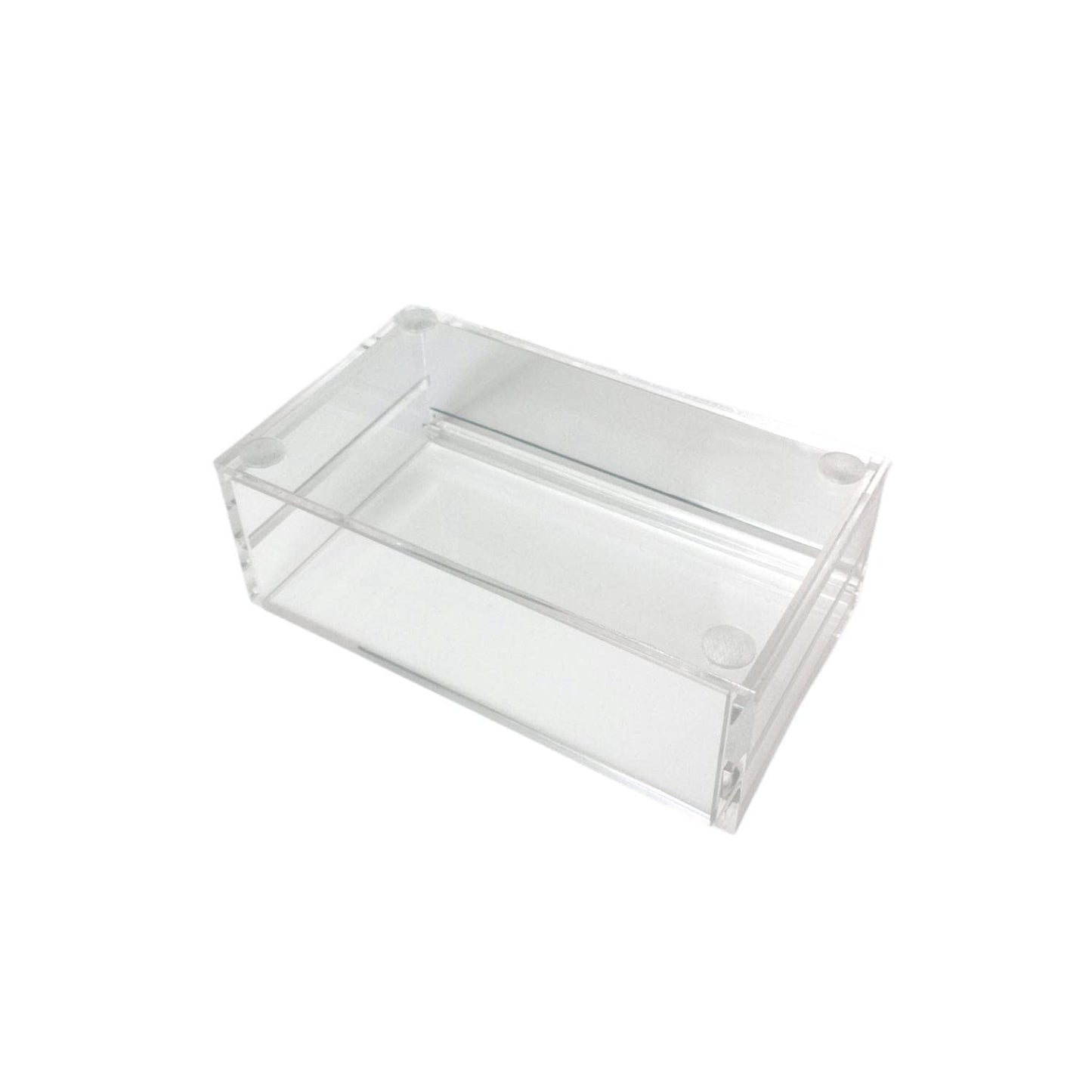 Two Layers Eyelash Grafting Pallet with Cover, Dust-proof Acrylic Lash Tile holder, Eyelash Extensions Storage Gasket Pads 2 Tiers for Beginners Beauty Artist Salon (White)-FemmiqueWomen