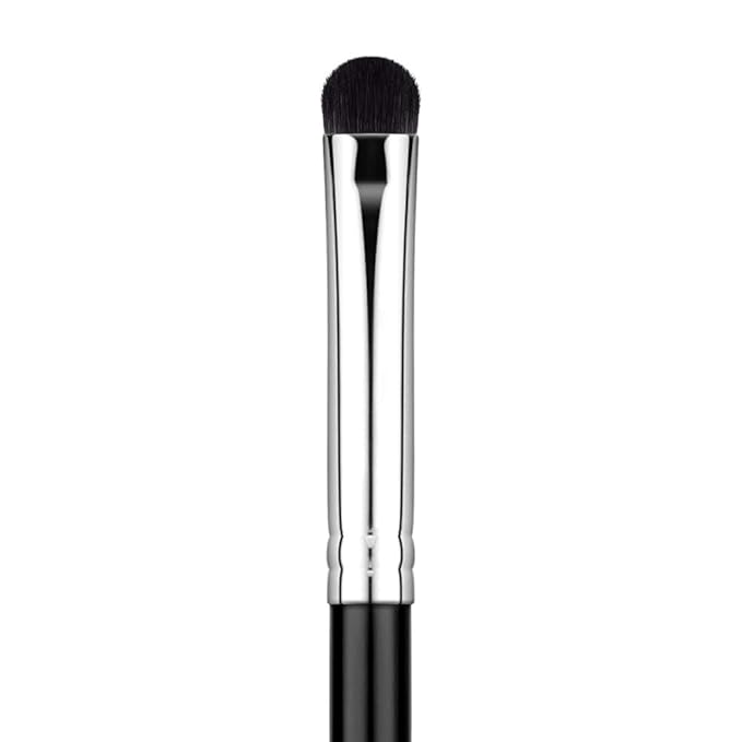 Curved Smudge Eyeshadow Brush, EIGSHOW Small Round Top Blending Eye Shadow with Synthetic Bristles for Smokey Cat Eye Makeup (E832)-FemmiqueWomen
