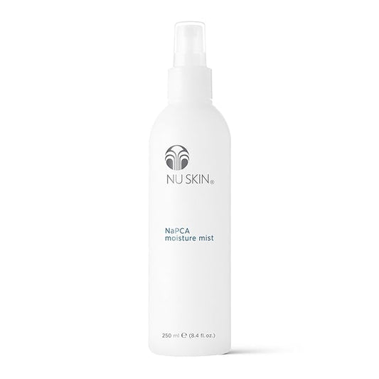 Nu Skin NaPCA Moisture Mist | Revitalizing Moisturizer & Cooling Mist with Hyaluronic Acid | Hydrating Spray for Face, Body & Hair | Sodium PCA for All Skin Types | 8 oz | 1 Pack-FemmiqueWomen