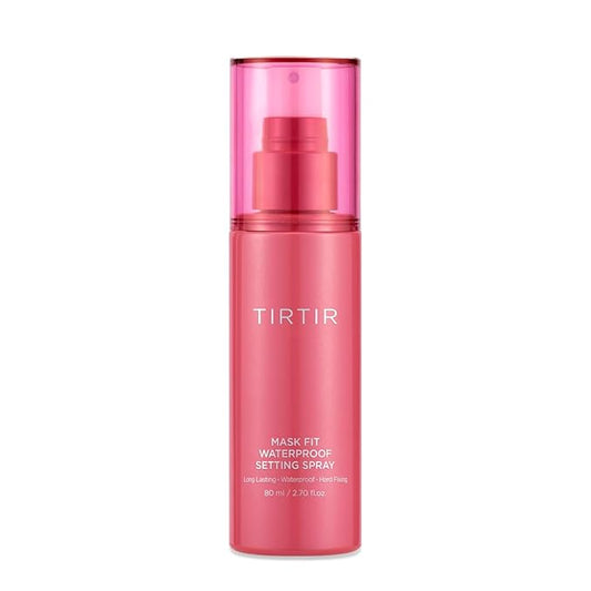 TIRTIR Waterproof Setting Spray – 24 Hour Long Lasting Fix, Sweatproof Water Resistant Makeup Finisher – Ethanol Free, Semi Matte Finish for Oily Skin – Korean Makeup Fixer-FemmiqueWomen