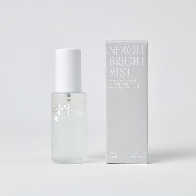 PINKWONDER Neroli Mist 2.36oz (70ml), Hydrating Facial Spray with Neroli & Jojoba Oil, Glowing and Radiant Skin, Antioxidant, Korean Skincare-FemmiqueWomen