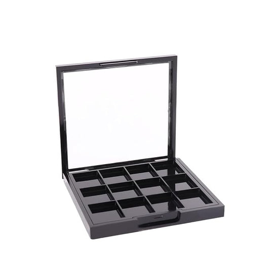 12 Grids Empty Eyeshadow Palette DIY Eyeshadow Makeup Palette Lipstick Container Empty Makeup Storage Box for Blush Lipstick-FemmiqueWomen