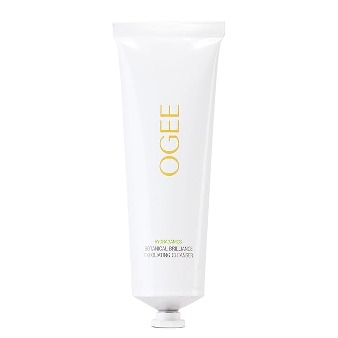 Ogee Botanical Brilliance Exfoliating Cleanser - High Performance Facial Cleanser and Face Exfoliator - Certified Organic - Made in USA-FemmiqueWomen