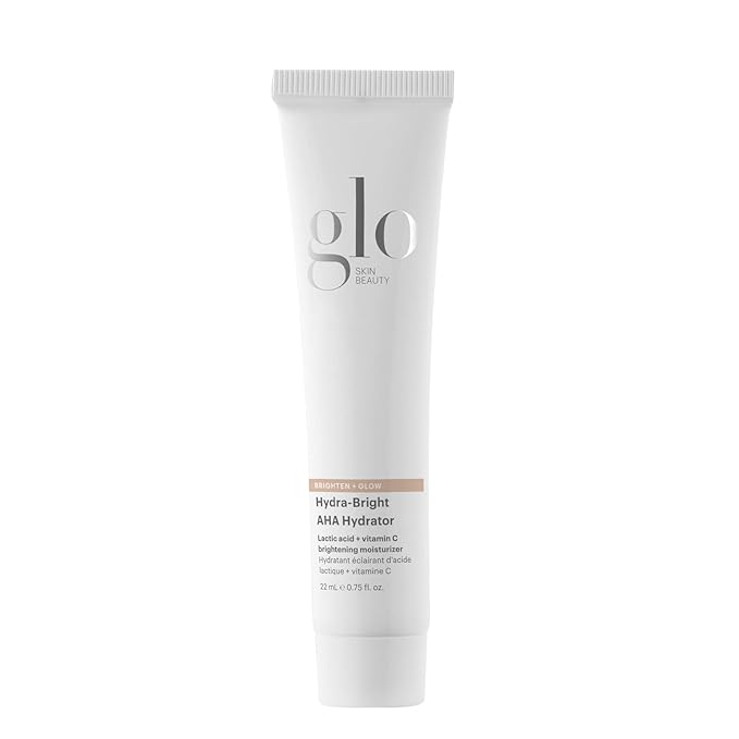 Glo Skin Beauty Hydra-Bright AHA Hydrator, Travel Size - Lightweight, Illuminating Treatment Moisturizer Targets a Brighter, Smoother Complexion (0.75 Fl Oz)-FemmiqueWomen