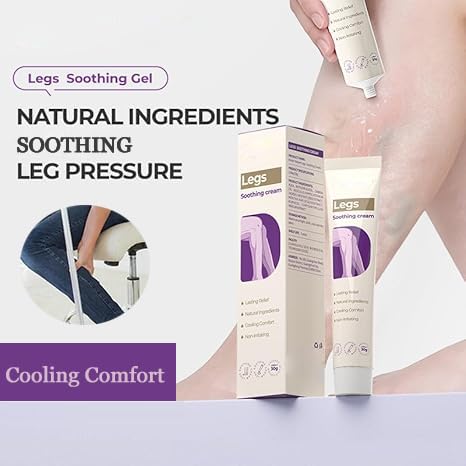 Soothing Leg Cream,Varicose Relief Cream,Cooling Gel For Varicose Veins Tr-eatment For Legs,Naturaly Plant-Based Ingredient 2pcs-FemmiqueWomen