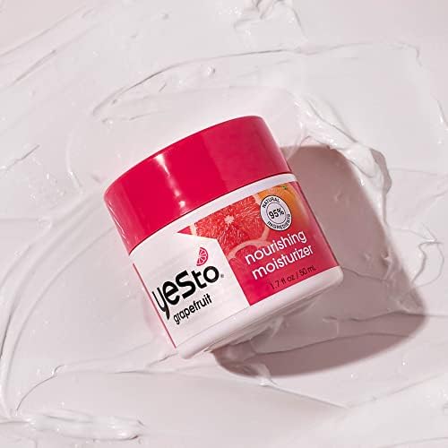Yes To Grapefruit Nourishing Moisturizer, Renewing Formula That Seals In Moisture & Enhances Glow, Hydrates Brightens & Renews, With Vitamin C & Antioxidants, Natural, Vegan & Cruelty Free, 1.7 Fl Oz-FemmiqueWomen