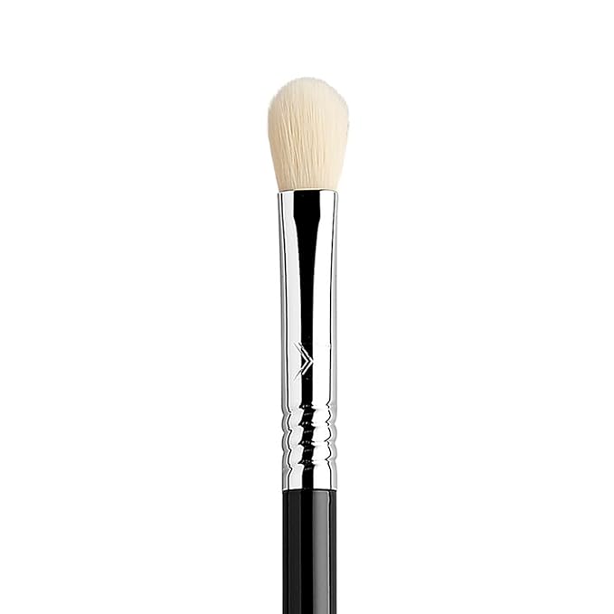 Sigma Beauty Professional E25 Eyeshadow Blending Brush – Professional Eyeshadow Brush for Seamless Eyeshadow Blending, Softens Dramatic Edges & Harsh Lines for a Well Blended Effect (1 Brush)-FemmiqueWomen