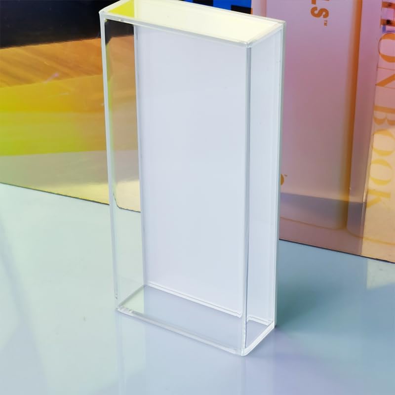 Eyelash Grafting Pallet with Cover, Dust-proof Acrylic Lash Tile holder, Eyelash Extensions Storage Gasket Pads (Transparent)-FemmiqueWomen