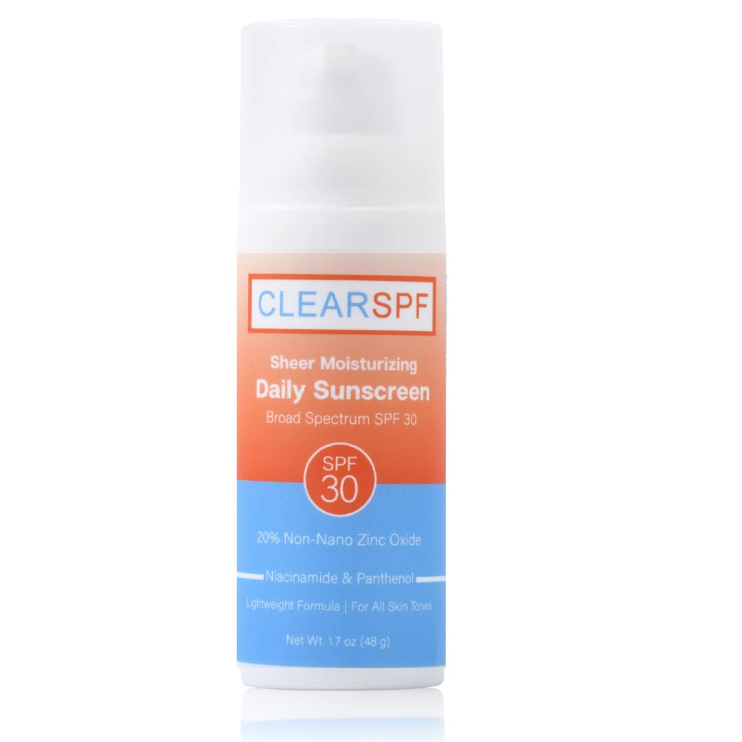 ClearSPF Daily Moisturizing Sunscreen (Sheer)-FemmiqueWomen