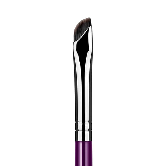 Eyeliner Brush, EIGSHOW Sickle Angled Gel Eyeliner Makeup Brush for Precise Eye Liner, Eyebrow, Eyelid with Ultra Thin Vegan Bristles (E865 Purple)-FemmiqueWomen