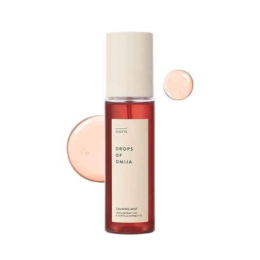 SIORIS Drops of Omija Calming Mist (3.38 fl. oz) features 34% organic Omija, calming The skin, rejuvenating skin, and controlling sebum with mild acidity for a healthy skin-FemmiqueWomen