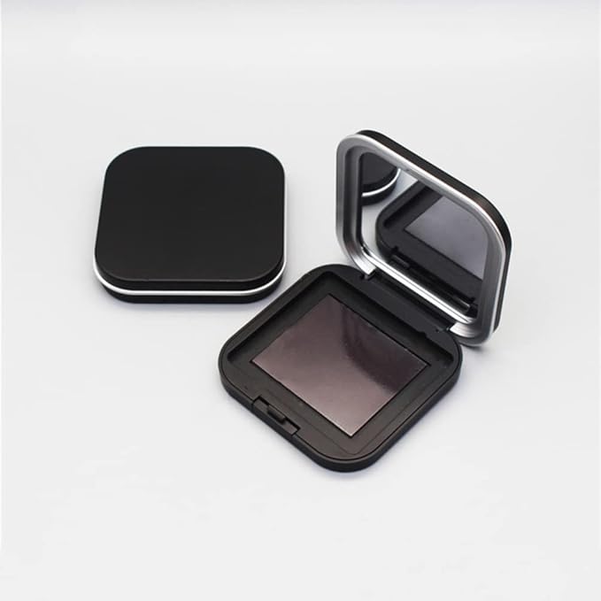 2pcs Empty Magnetic Eyeshadow Palette, Small Makeup Palette Lipstick Compact Containers Cosmetic Sample Storage Cases Magnetic Pallete for Makeup-FemmiqueWomen