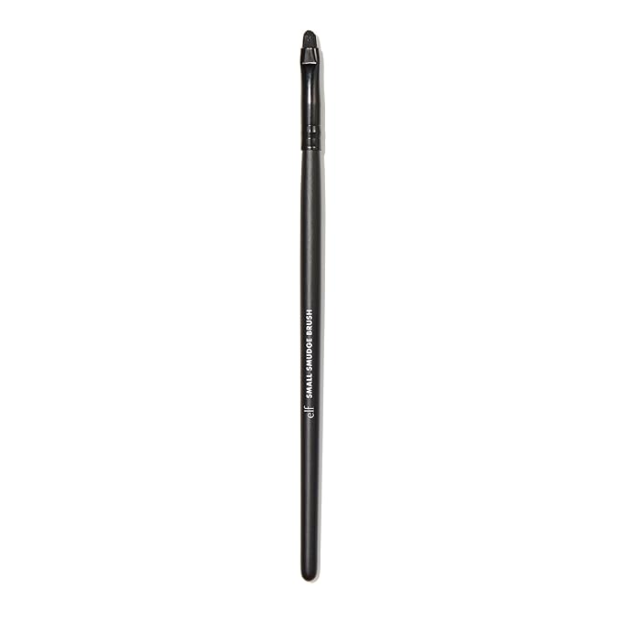e.l.f. Small Smudge Brush for Precision Eyeshadow and Eyeliner, Synthetic-FemmiqueWomen