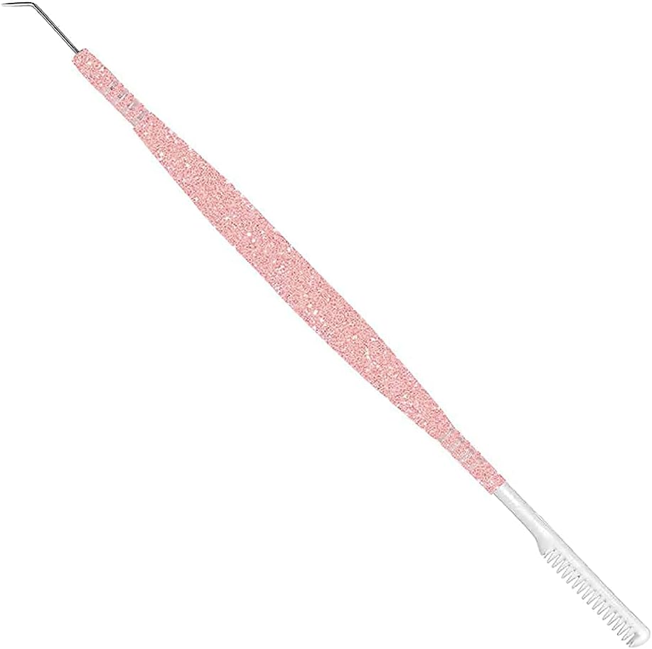 Separation Eye lash Separator Tool Lash Lift Tools and Tint Kit Professional Lifting - Lashes Separater Perm Extension Separating Comb Tinting Lifter Eyelashes Seperator Supplies Steel Pink Shine-FemmiqueWomen