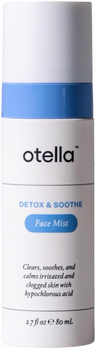 Detox & Soothe Face Mist with Hypochlorous Acid | Reduces Redness & Breakouts | pH Balance & Skin Cleansing for Active Lifestyles | TSA Approved, 2.7 oz | Clean Ingredients-FemmiqueWomen