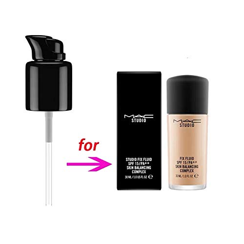 2pcs Replacement Pump for Bottle Compatible with Both Mac and Double Wear(Black)-FemmiqueWomen