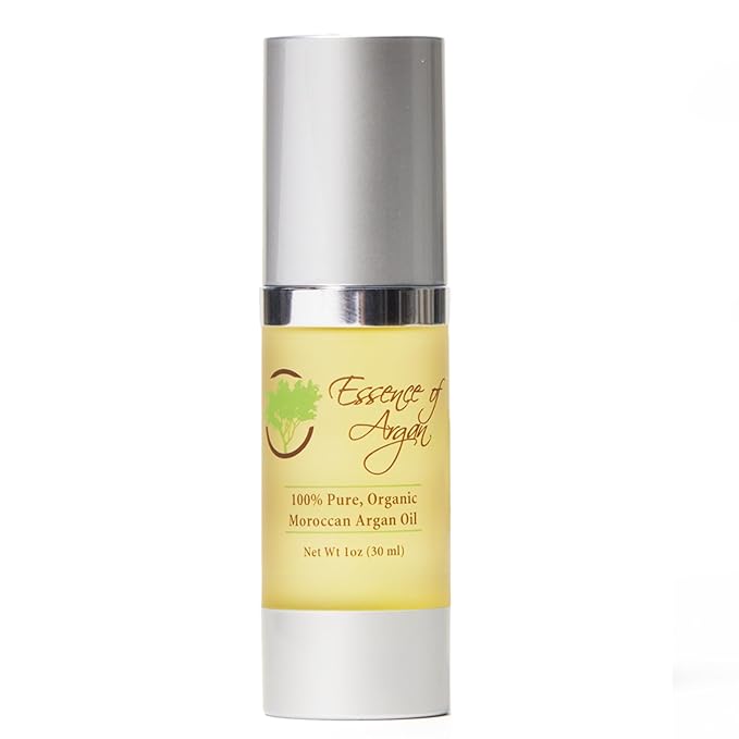 Essence Of Argan 100% Pure Moroccan Organic Argan Oil - Natural EcoCert Oil that Nourishes, Conditions and Moisturizes Your Skin, Hair and Nails (30ml/1oz)-FemmiqueWomen