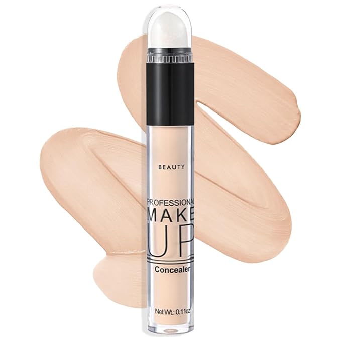 1 Pack Liquid Foundation Cream for Face Makeup,Durable Full Coverage Matte Concealer Make Up,Oil Control & Waterproof Base Primer -0.35 Fl.Oz (01#)-FemmiqueWomen
