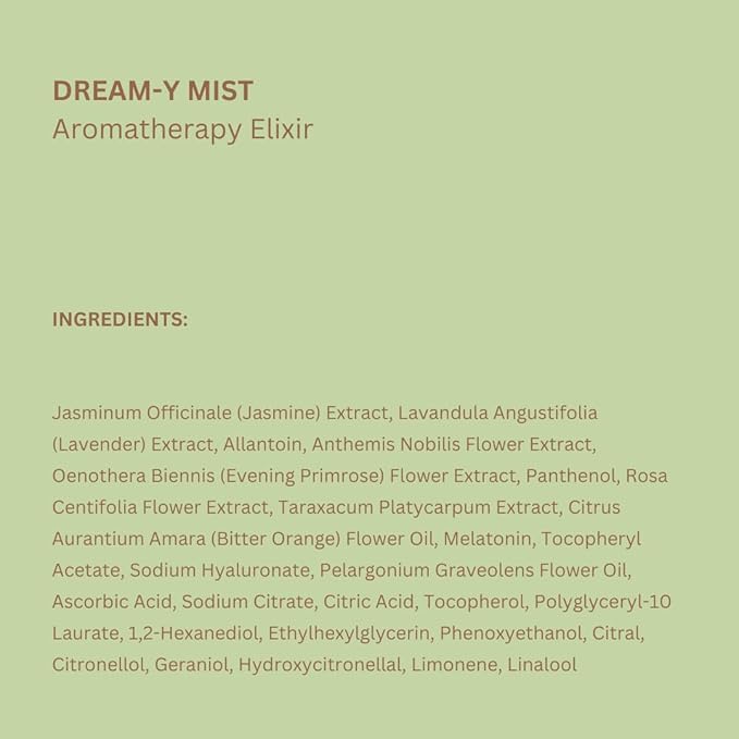 Pixi Beauty Dream-y Mist | Elixir Facial Mist | Help Hydrate & Preserve Skin with Jasmine, Lavender, Chamomile, 80ml-FemmiqueWomen