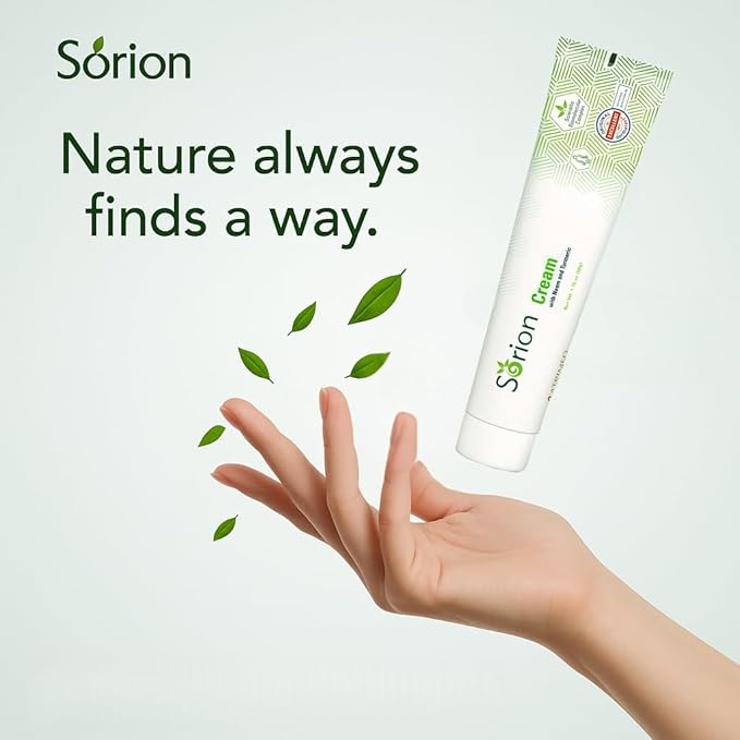 Sorion Cream - Herbal Moisturizer for Dry, Itchy, Flaky Skin with Coconut Oil, Neem, Turmeric and Pala Indigo Plant Skincare-FemmiqueWomen