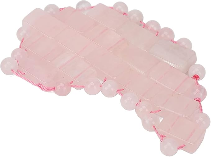 2Pcs Jade Eye Mask, Jadestone Eye Patch, Rose Quartz Anti Aging Eye Pad Sleep Eye Pad to Eliminate Wrinkles, Puffiness & Irritation (Reusable)-FemmiqueWomen