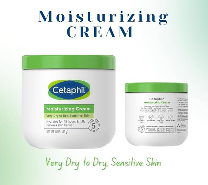 'Cetaphil' Hydrating Moisturizing Cream | The 'Ordinary' Hyaluronic Acid 1 oz. | Cleansing Gel 4 oz.-FemmiqueWomen