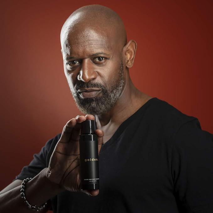 Golden Grooming Co. 3-in-1 Men's Body Wash - Hair & Beard Shampoo - Cleanses, Hydrates, Softens - Body Wash for All Skin Types - Refreshing Scent - 4FL Oz (Pack of 2)-FemmiqueWomen