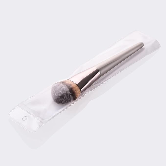 Professional Angled Foundation Brush Premium Synthetic Kabuki Makeup Brush Bronzer Contour Brush Cosmetic Applicator for Blending Liquid Powder BB Cream Vegan Brochas de Maquillaje-FemmiqueWomen