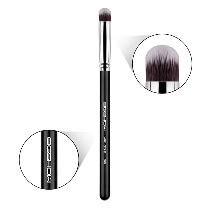 Crease Eyeshadow Brush, EIGSHOW Precision Eye Shadow Blending Brushes for Base Application Smudging Defining, Soft, Dense Bristles (E802)-FemmiqueWomen
