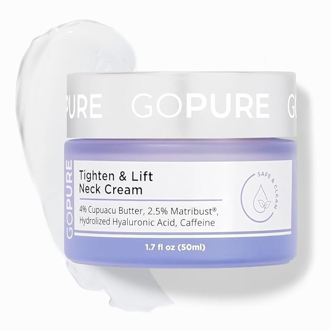 goPure Tighten and Lift Neck Cream - Clinically Tested - Pack of 2-FemmiqueWomen