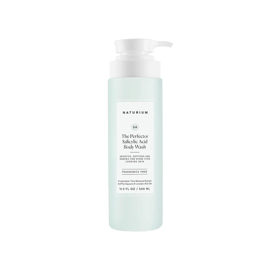Naturium The Perfector Salicylic Acid Body Wash, Gentle & Smoothing Cleanser, 16.9 oz-FemmiqueWomen