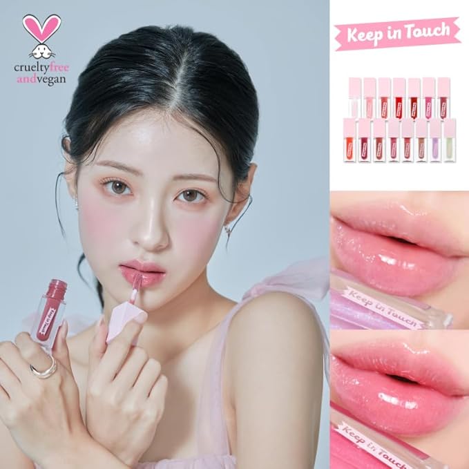 Jelly Plumper Tint | Non-Sticky, Long-Lasting Lip Gloss | Vegan and Cruelty-Free Korean Lip Tint (Berry Crush)-FemmiqueWomen