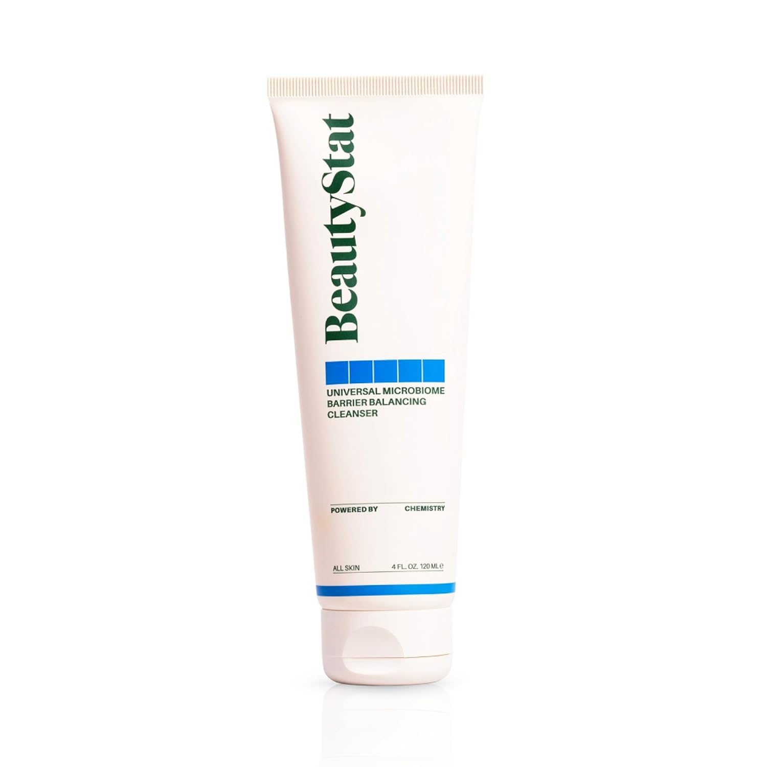 BeautyStat Universal Microbiome Barrier Repair Purifying Cleanser - Gentle Detoxifying Cleanser with Medical Grade MicroSilverBG to Protect Skin and Promote a Healthy, Radiant Glow (4oz /120ml)-FemmiqueWomen