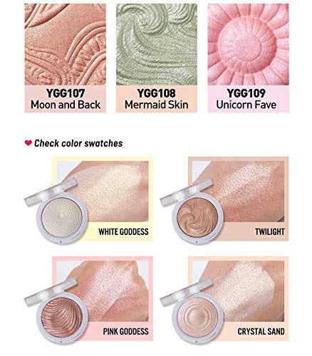 J.CAT BEAUTY You Glow Girl Baked Highlighter - Mermaid Skin-FemmiqueWomen