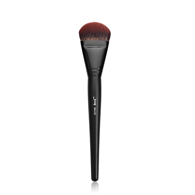 Jessup Foundation Brush for Liquid, Smooth Angled, Large Face Makeup Brush for Blending Liquid, Cream MUL02-FemmiqueWomen