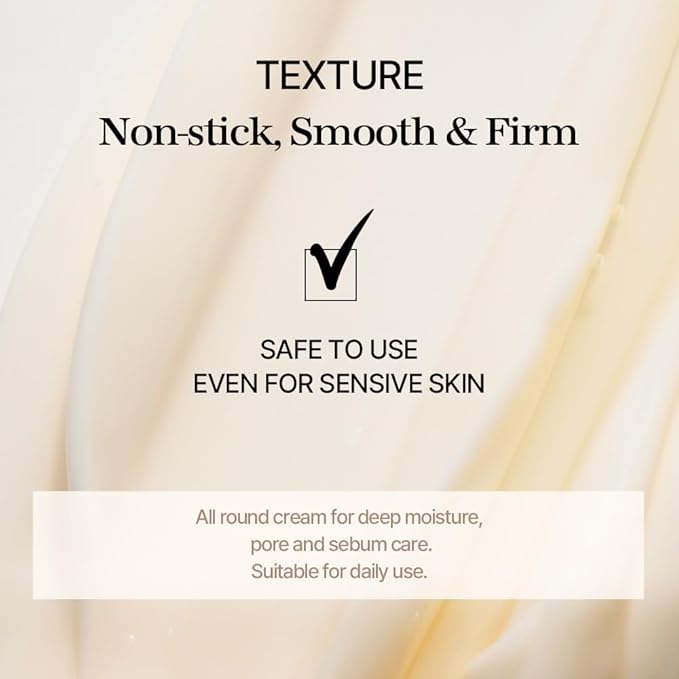 mixsoon Bean Cream - Intensive Moisture Face Cream For Smooth, Nourished Skin, Pore & Sebum Care - Korean Skincare For Glass Skin - Non-stick (1.69 fl.oz / 50ml)-FemmiqueWomen