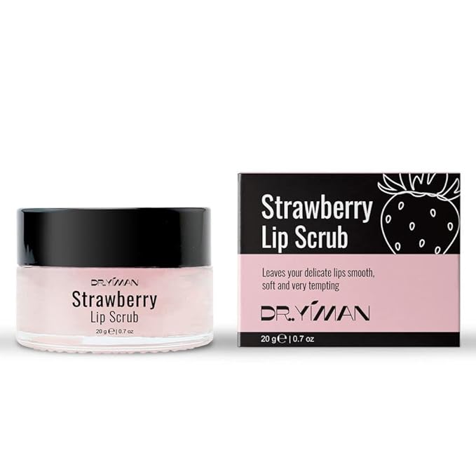 Lip Scrub, Lip Scrubs Exfoliator Moisturizer Dr.YIMAN Sugar Lip Scrub, Lip Exfoliator Scrub for Dry and Chapped Lips,Anti-Aging and Temping, Lip Mask, Lip Care Products, Lip Scrubber, Lip Moisturizer-FemmiqueWomen