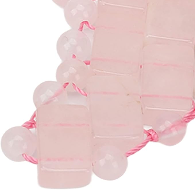 2Pcs Jade Eye Mask, Jadestone Eye Patch, Rose Quartz Anti Aging Eye Pad Sleep Eye Pad to Eliminate Wrinkles, Puffiness & Irritation (Reusable)-FemmiqueWomen