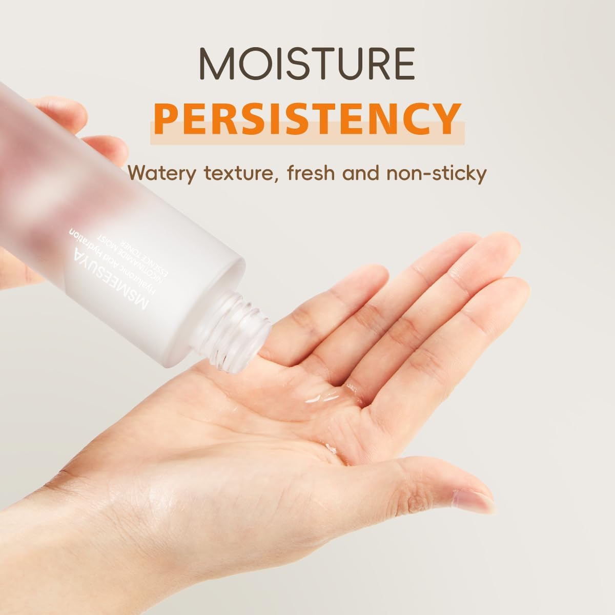 Nicotinamide Moist Essence Toner, with Nicotinamide, A Fresh and Delicate Feel, Moisturizing, Alcohol-Free, Suitable for All Skin Types, 150ml/5.07 fl oz-FemmiqueWomen