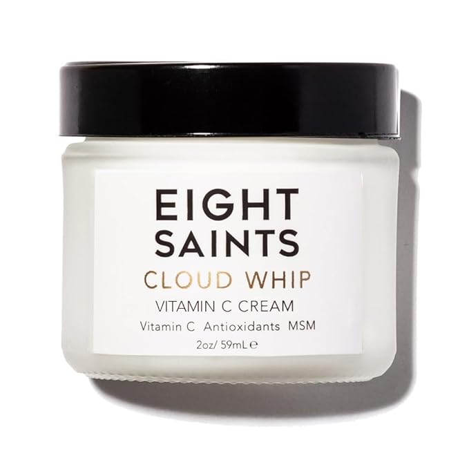 Eight Saints Skincare Cloud Whip Vitamin C Face Moisturizer Day Cream, Natural and Organic Face Cream For Women, Anti Aging Cream For Face To Reduce Fine Lines and Wrinkles, 2 Ounces-FemmiqueWomen