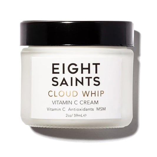 Eight Saints Skincare Cloud Whip Vitamin C Face Moisturizer Day Cream, Natural and Organic Face Cream For Women, Anti Aging Cream For Face To Reduce Fine Lines and Wrinkles, 2 Ounces-FemmiqueWomen