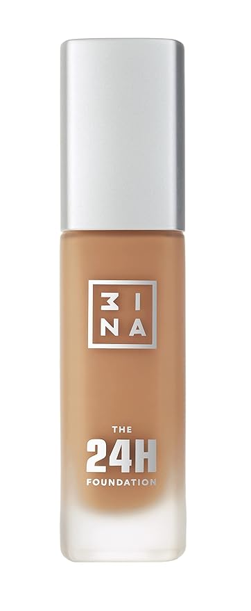 3INA The 24H Foundation 621-24H Long-Wearing Formula - Medium To High Buildable Coverage - Smooth Matte Finish - Expanded Shade Selection - Waterproof, Cruelty Free, Vegan Makeup- 1.01 Oz-FemmiqueWomen