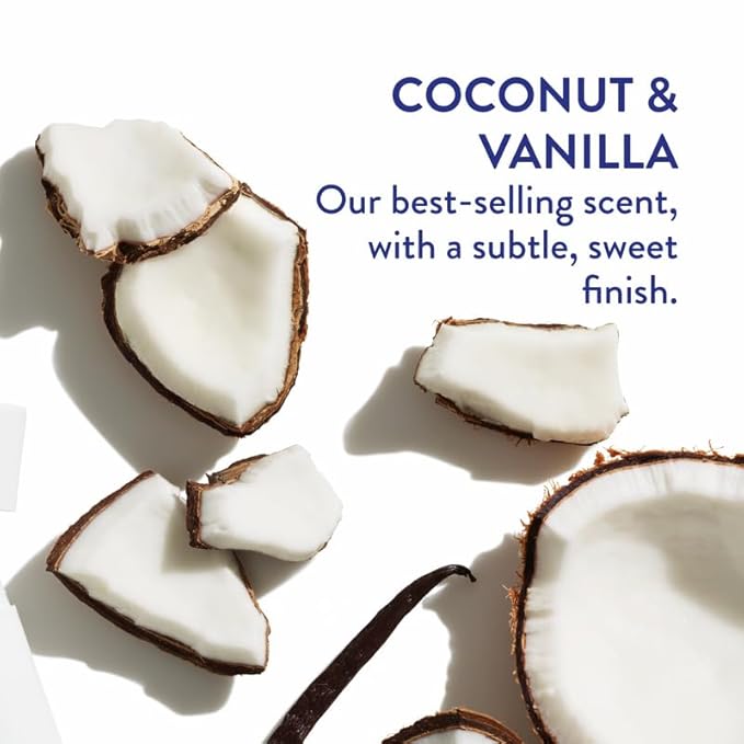 Native Body Wash Contains Naturally Derived Ingredients | For Women & Men, Sulfate, Paraben, & Dye Free Leaving Skin Soft and Hydrated | Coconut & Vanilla 18 oz - 2 Pk-FemmiqueWomen