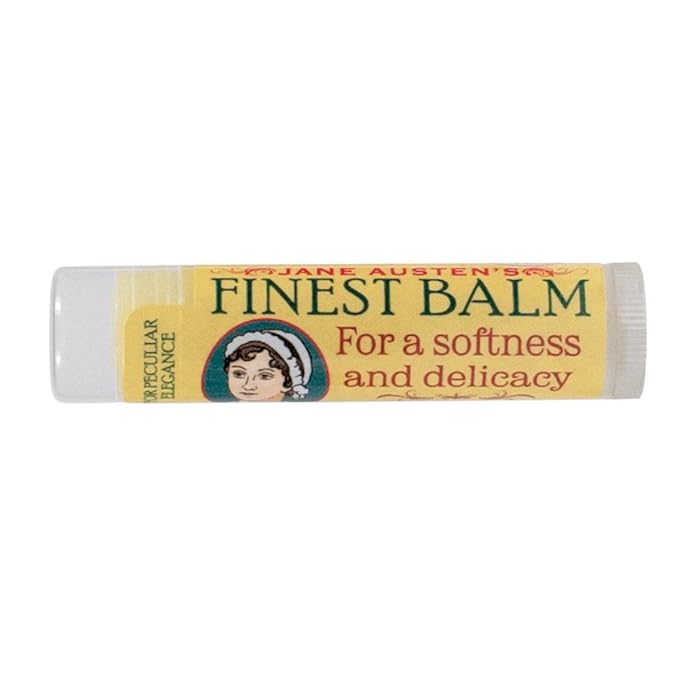 Jane Austen's Finest Balm, Lip Balm Tube, Peppermint Flavored - Cruelty-Free and Made in the USA from Natural and Imported Ingredients-FemmiqueWomen