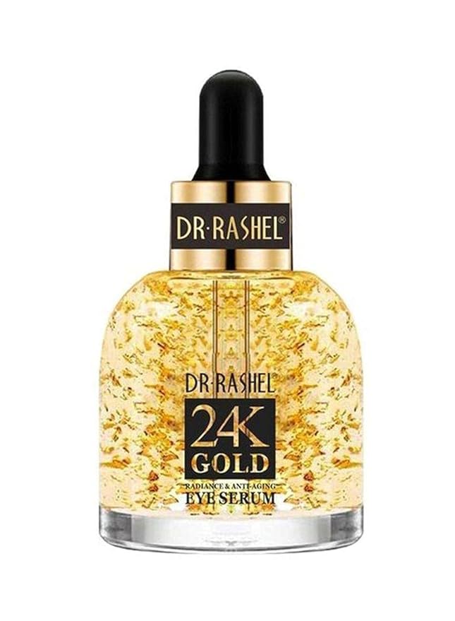24K Gold Radiance Collagen & Anti - Aging Eye Serum, Helps To Reduce Wrinkle, Under eye Puffiness & Dark Circles, Size 1.01 Fl Oz (Pack Of 1)-FemmiqueWomen