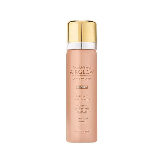 Jerome Alexander MagicMinerals AirGlow Tinted Highlighting Night Mist, Illuminating Airbrush Tinted Moisturizer Spray | Bronze Glow-FemmiqueWomen