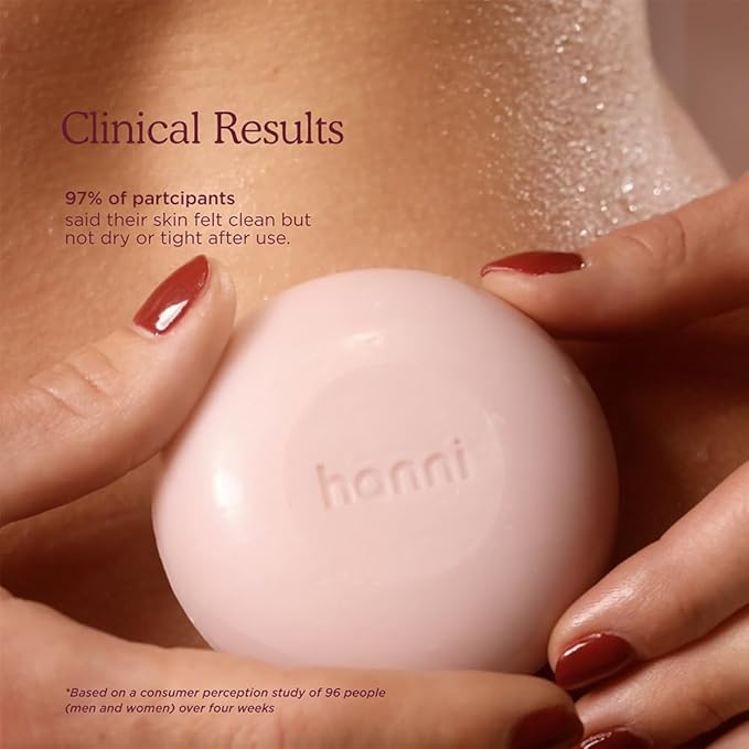 HANNI Cocoon Cleanse Serum with Shea Butter, Soap-Free Body Wash and Shaving Cream Replacement, Hydrating Cleanser with Eucalyptus, 3.7 oz-FemmiqueWomen