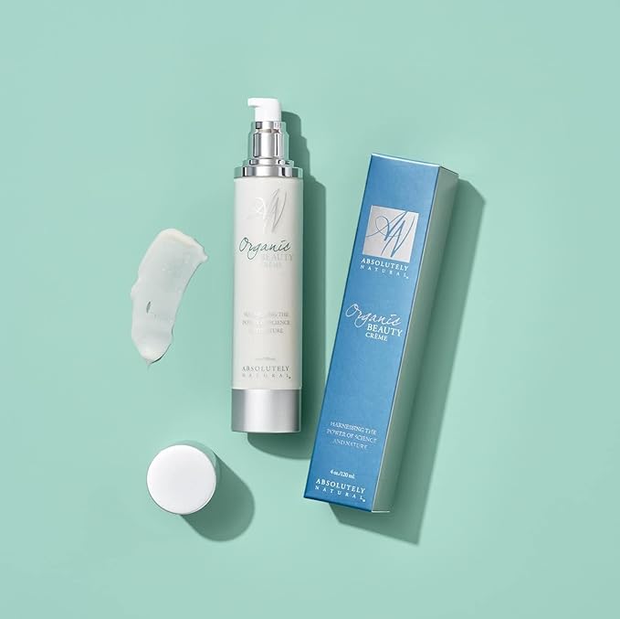 Organic Beauty Cream 4oz with Anti-Aging Antioxidants and Essential Fatty Acids Plant Based Made in USA-FemmiqueWomen