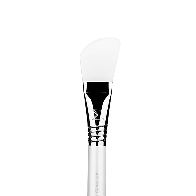 Sigma Beauty S01 Clay/Mud Mask Skincare Brush – Silicone Skincare Tool for Applying Skincare Products to Face and Skin, Face Mask Brush Applicator for Mud and Clay Masks (1 Pc)-FemmiqueWomen